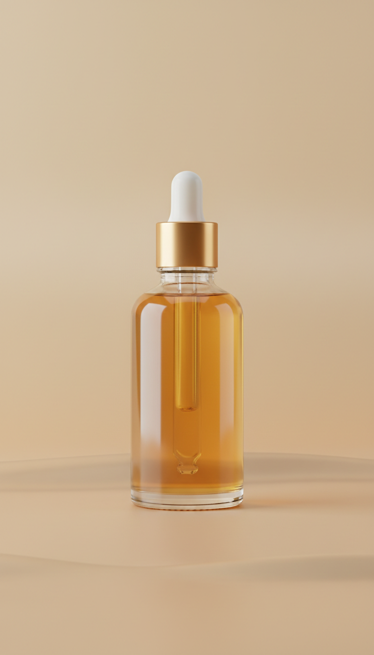 Luminous Rituals Scented Body Elixir Glass Bottle