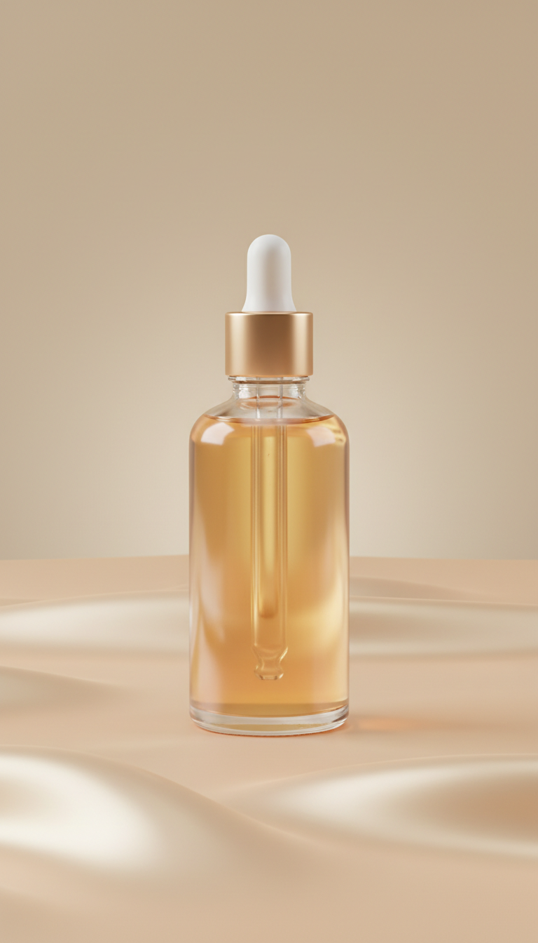 Radiant Glow Body Oil Glass Bottle
