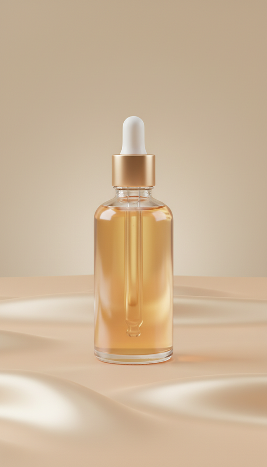 Radiant Glow Body Oil Glass Bottle