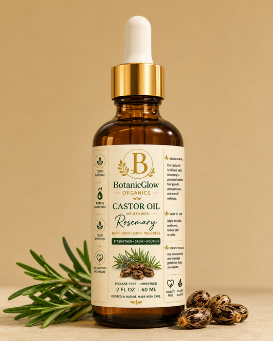 Castor Oil infused W Rosemary