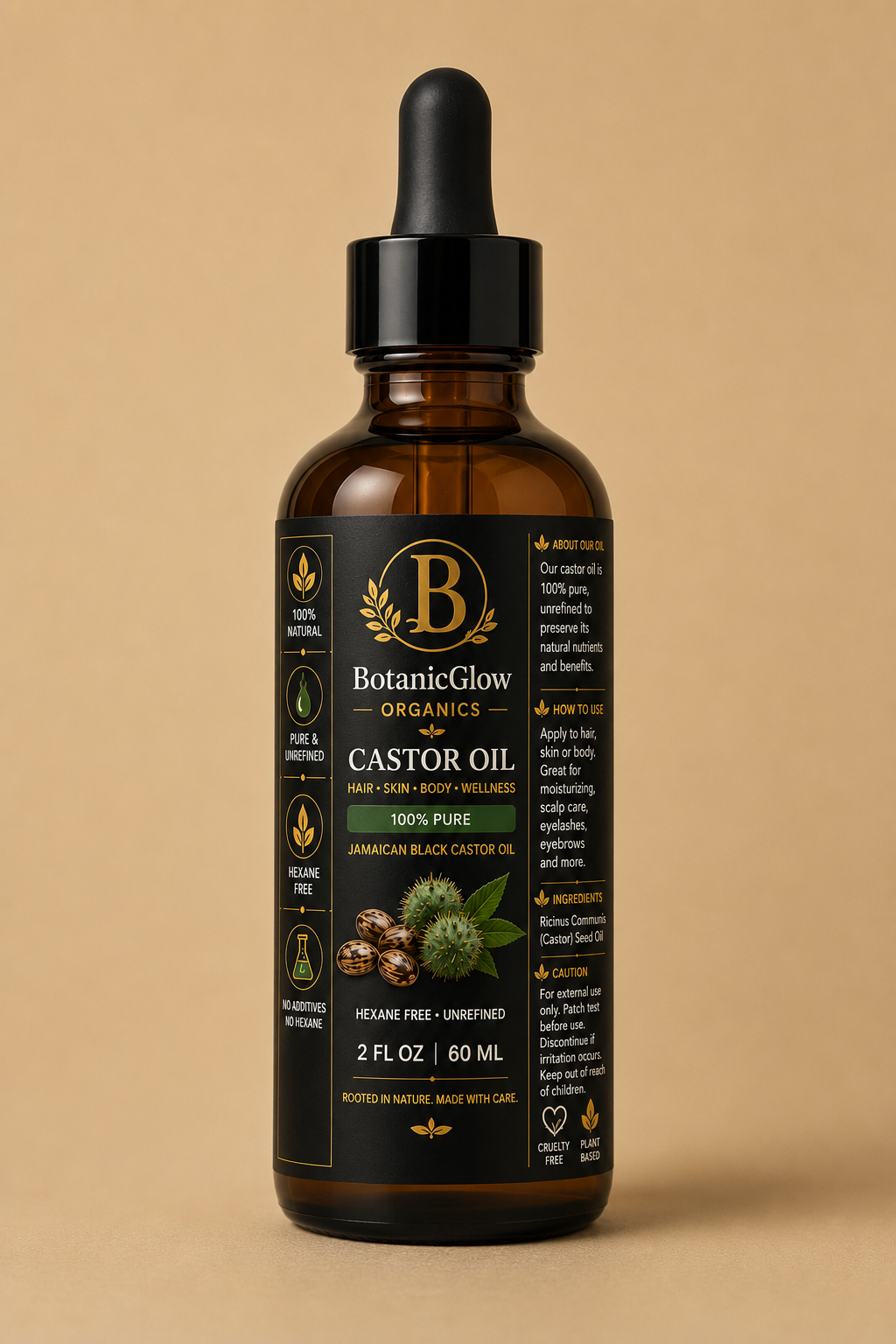 Black Jamaican Castor Oil (SM)
